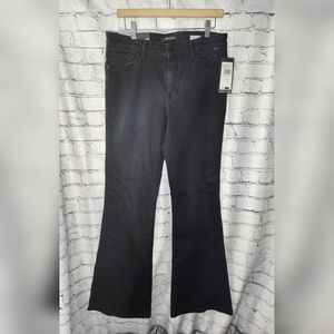 Mavi NWT Black High‎ Rise Flare Jean Size 30
